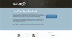 Desktop Screenshot of brandchirp.com